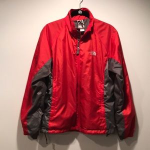 North Face lightweight jacket w/ soft gray lining